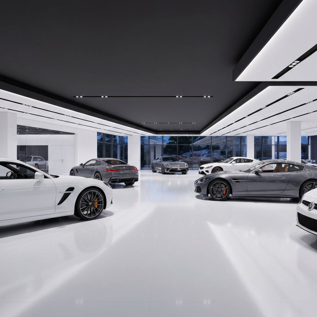Luxury Car Showroom