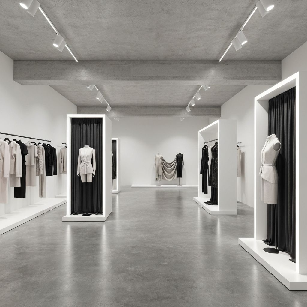 Minimalist Fashion Showroom